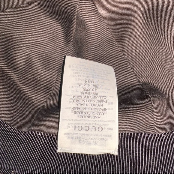 Gucci ORIGINAL GG CANVAS BASEBALL HAT WITH WEB - Picture 7 of 16